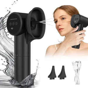 Kit Rimozione Cerume - Pulitore Orecchie con Asciugatura Aria Calda e Serbatoio Acqua Rifiuti - Foto 1 di 6