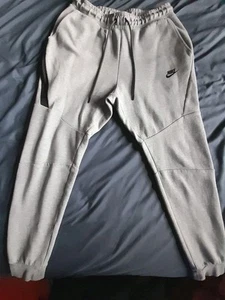 Grey Nike Tech Sweatpants With Offer's - Picture 1 of 1
