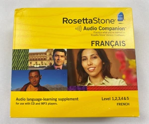 Rosetta Stone Audio Companion French Level 1-5 (2009) - Picture 1 of 7