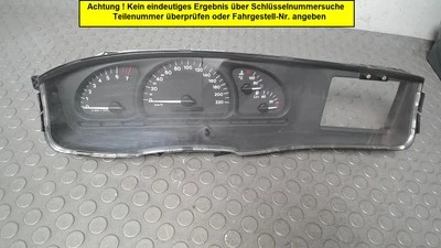 Tachoeinheit/ Kombiinstrument Opel Vectra 1.6 Caravan B 2442203 12 Monate - Bild 1 von 4