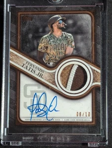 Fernando Tatis Padres 2023 Topps Series 2 Reverence Flagship Patch Auto #/10 SSP - Picture 1 of 2
