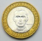 DOMINICANA 5 PESOS 1947-1997 SANZCHEZ OLD COIN
