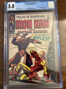 Tales of Suspense #97. Prima apparizione del colpo di frusta. CGC 5.0 1968 molto vivido - Foto 1 di 11