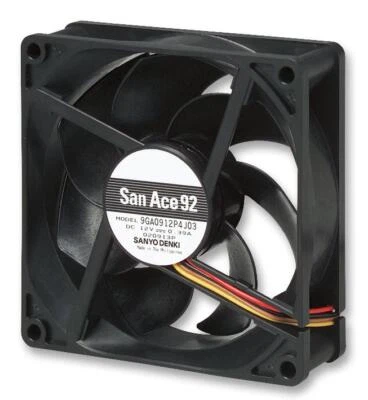 FAN, LOW POWER, 92X25MM, 24V, DC Axial Fans | 9GA0924P4G03 - Image 1 of 2