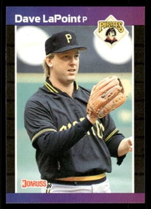 Dave LaPoint 1989 Donruss #488   Pittsburgh Pirates - Picture 1 of 2