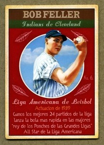 Banty Red 1940 Gentleman Tobacco #6 BOB FELLER, Cleveland Indians