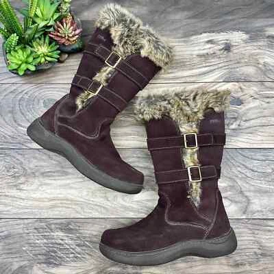 LL Bean Tek 2.5 Nórdico Impermeable Aislado Alto Invierno Botas Gamuza 8.5M Foto 1 de 4