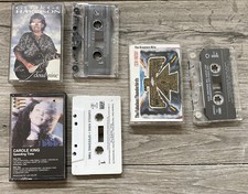 Lot of 3 Cassette Tapes The Fabulous Thunderbirds, George Harrison & Carole King