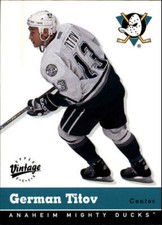 2000-01 Upper Deck Vintage Hockey #1 German Titov