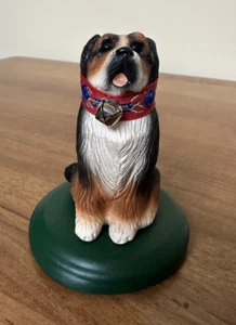 Byers Choice Carolers Singing Christmas BERNER SENNENHUND Figur 2016 Glocke - Bild 1 von 5