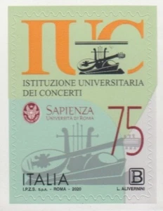 ITALY 75th Anniversary University Institute of Concerts MNH stamp - Picture 1 of 1