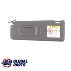 Sun Visor BMW F30 F31 F32 F80 Mirror Left N/S Illuminated Black Sunvisor Cover