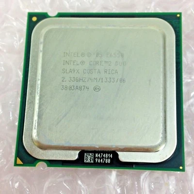 SLA9X Intel Core 2 Duo Processor E6550 4M Cache, 2.33 GHz, 1333 MHz - Image 1 of 2