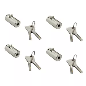 LOF OF 4 Abloy Keyway Mechanism Lock for Coke Pepsi Soda Machine Vending - Picture 1 of 2