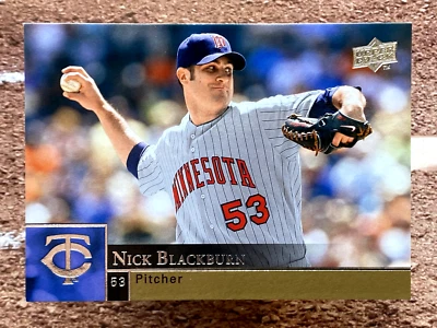 2009 Upper Deck Nick Blackburn #741 Minnesota Twins - Image 1 of 2