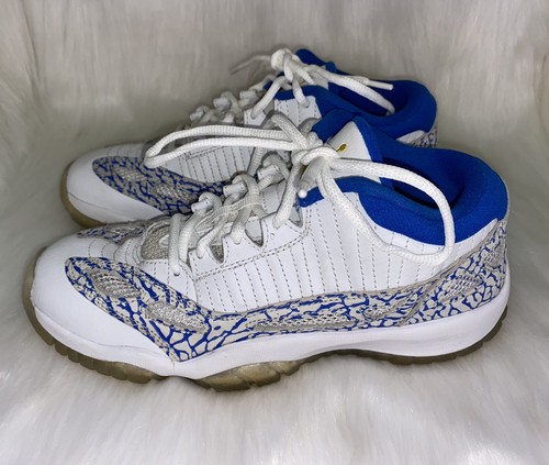 Air Jordan 11 Retro Low XI IE Argon Blue 306006 172 Youth US 6Y UK 5 5 EUR 38 5