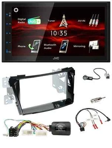 JVC USB Bluetooth Lenkrad DAB 2DIN Autoradio für Hyundai i40 ab 2011 VF Klavierl - Bild 1 von 11
