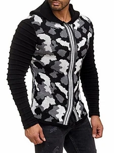 WILD FASHION STYLE MILITARY CAMOUFLAGE ASSASSIN KAPUZEN LONG JACKE STREET ARMY - Bild 1 von 5