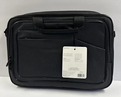 Insignia- Laptop Briefcase for 15.6" Laptop - Black - Imagem 1 de 3