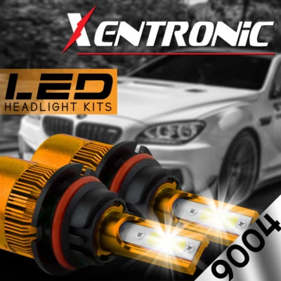 XENTRONIC LED HID Headlight kit 9004 HB1 White for 1987-1988 Pontiac Sunburst - Image 1 of 4