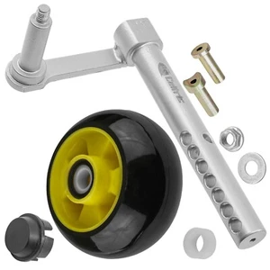 Deck Wheel w/ Arm for John Deere X465 X475 X485 X495 X575 X585 X595 48" 54" 62" - Picture 1 of 9