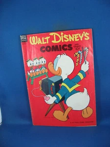 WALT DISNEY COMICS STORIES 159 VG+ DELL 1953 BARKS - Imagen 1 de 2