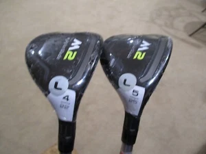 BRAND NEW LADIES TAYLOR MADE M2 5(25DG) AND 4(22DG) HYBRIDS 45G L-FLEX RIGHT - Picture 1 of 8