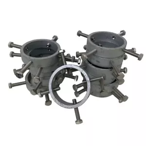 12 New Sunmodo PV 2.75" Solar Panel Rack Mounting System Pipe Clamps - Picture 1 of 2