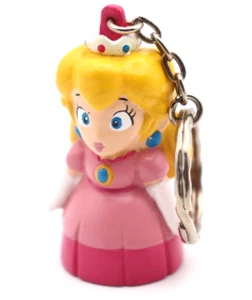 Portachiavi Princess Peach Super Mario RPG figurina vintage 1995 Nintendo BANPRESTO - Foto 1 di 9