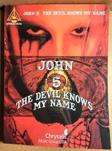 The Devil Knows My Name by John 5 [Guitar Recorded Versions] (Paperback, 2007) - Picture 1 of 7
