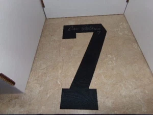 DAN PASTORINI SIGNED BLACK OAKLAND RAIDERS JERSEY NUMBER #7 RAIDERS OILERS RARE! - Picture 1 of 2