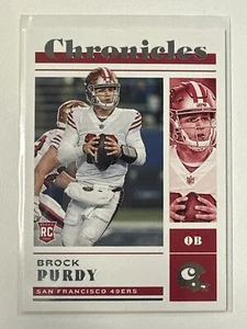 2022 Panini Chronicles #41 Brock Purdy - Picture 1 of 2
