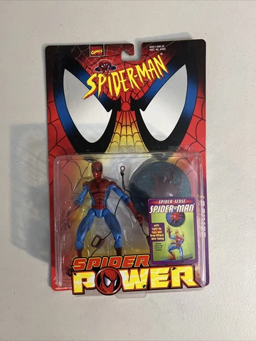 🍕🍕 SPIDER-SENSE SPIDER-MAN SPIDER POWER 1999 SERIES 1🍕🍕 Cover