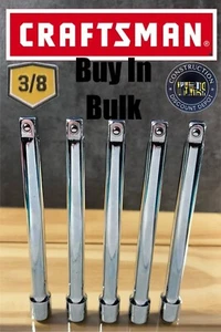 5 Wholesale Lot Craftsman Ratchet Extension Bar 3/8" Drive x 6" CMMT44261 - Picture 1 of 6