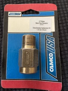 Campco 1/2” Back Flow Preventer RV/Camper/Trailer - Brass Water Check Valve New - Bild 1 von 1