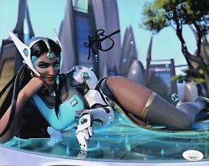 ANJALI BHIMANI Overwatch Signed 8x10 Symmetra Photo Autograph JSA COA Cert - Picture 1 of 2