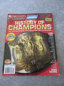 WWE THE COMPLETE HISTORY OF CHAMPIONS SPECIAL ISSUE, JUNE/JULY 2007, WITH POSTER - Picture 1 of 2