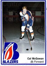 1989-90 Kamloops Blazers #15 Cal McGowan