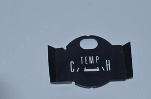 1967-1972 FORD F100 F150 F250 ECONOLINE TEMP TEMPERATURE GAUGE FACE C7TF-10971 - Picture 1 of 5