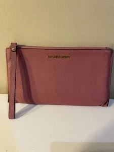 michael kors jet set wristlet wallet large Clutch Pink - Picture 1 of 7