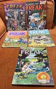 FAVOLOSI FRATELLI FREAK FURRY (LOTTO DI 5) PRESSA STRAPPO - Foto 1 di 14
