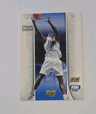 2007-08 Upper Deck Orlando Sentinel Sun Sports FSN Florida No8 Дуайт Ховард - Изображение 1 из 2
