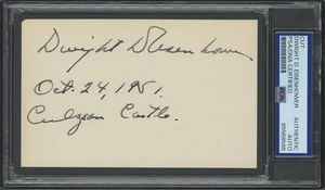 President DWIGHT D. EISENHOWER (1890-1969) autograph cut | signed - PSA/DNA cert - Picture 1 of 1
