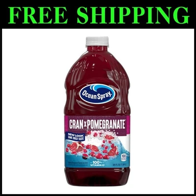 Bebida dietética de jugo de grúa-granada, paquete de 8 64 oz Foto 1 de 4