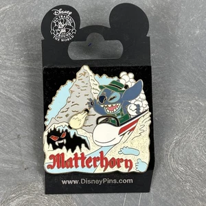 Neu Disney Pin STITCH Matterhorn Bobsleds Yeti Slider 2008 Disneyland Resort - Bild 1 von 5