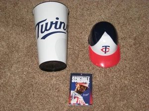 Minnesota Twins Baseball Misc Items Mini Helmet Plastic Cup 2025 Pocket Schedule - Picture 1 of 2