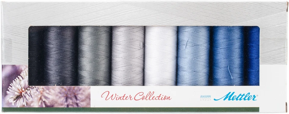 Mettler Silk Finish Cotton Thread Gift Pack 8/Pkg-Winter - SFC8WIN - Image 1 of 1