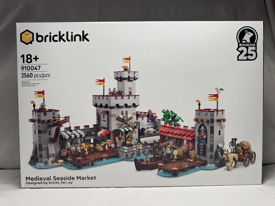 LEGO 910047 Bricklink Designer Program Medieval Seaside Market Castle Port NIB - Image 1 of 4
