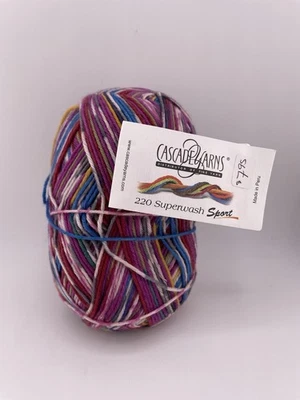 Cascade Yarns 220 Superwash Yarn 100% Superwash Merino Wool 50 g Color836  D4017 - Image 1 of 2