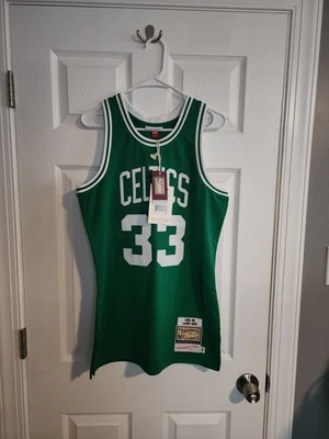 100% Authentic Mitchell & Ness Larry Bird 85-86 Boston Celtics Jersey Sz 40 M - Image 1 of 4